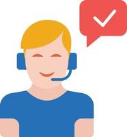 Customer Support  Illustration Vector