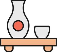 sake Illustration Vector