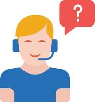 Customer Support  Illustration Vector