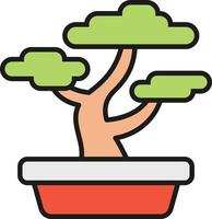 bonsai Illustration Vector