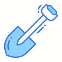 Premium design vector of shovel, construction tool icon