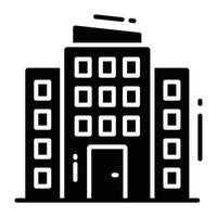 Building vector design, editable vector of office building