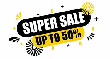 Super sale up to. Super sale speech bubble. Banner for marketing and advertising business. Vector illustration.