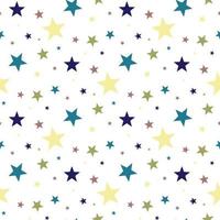 simple starry background vector