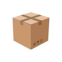 vector cardboard box-09