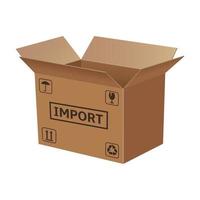 vector cardboard box-11