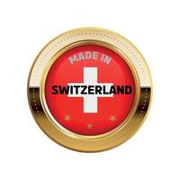 made in Switzerland vector