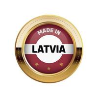made in Latvia vector
