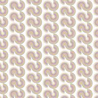 Colorful infinity shape geometric background pattern vector
