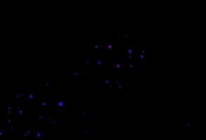 Dark purple vector backdrop with lines, circles, rhombus.