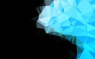 Light BLUE vector blurry triangle pattern.
