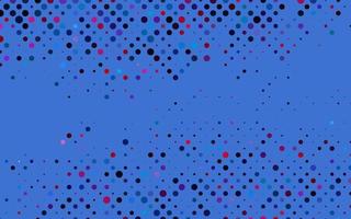 Light Blue, Red vector backdrop with dots.