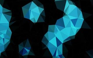 Light BLUE vector abstract mosaic background.