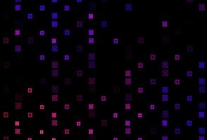 Dark Purple vector pattern in square, circular style.
