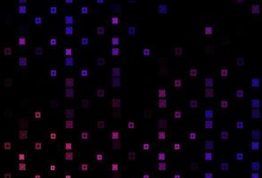 Dark Purple vector pattern in square, circular style.