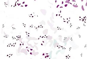 Light Purple vector texture with random forms.