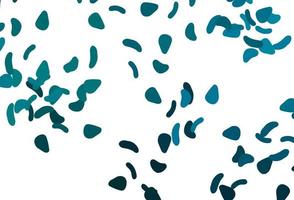 Light BLUE vector texture with random forms.