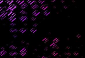 Dark Purple vector texture with colorful lines.