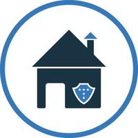 casa, hogar símbolos, proteccion icono diseño vector