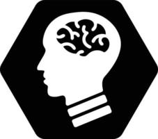 Brain, mind, head, idea, innovation, creative icon design vector