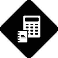 calculadora, matemáticas, contabilidad, cálculo, cálculo, calcular icono diseño vector