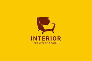 interior diseño logo vector icono ilustración