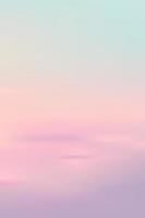 Sunset Sky background.Sunrise with soft Pink and Green with blur pastel colour gradient cloud on sea beach in Evening,Vertical Nature of Romantic Sky Sunlight for Spring,Summer Mobile Phone Wallpaper vector