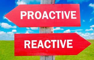 Proactive and reactive photo