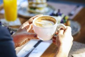 concepto de tiempo de cafe foto