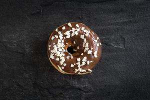 Sweet homemade donut photo