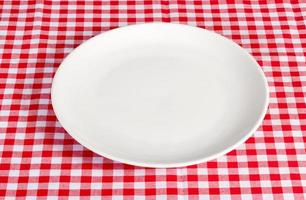 Empty plate concept photo