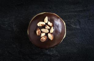 Sweet homemade donut photo