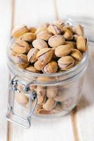 Pistachios in shell photo