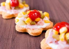 Tasty small appetizer photo