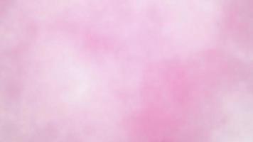 abstrait boucle rose nuage fumée couler mouvement video