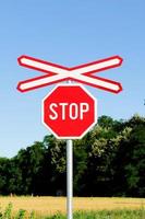 Just stop sign photo