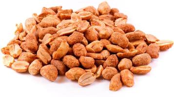 Blended peanuts isolated photo