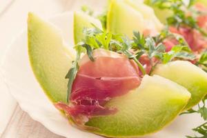 Prosciutto and melon photo