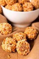 Sweet nuts praline photo