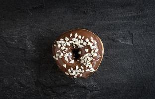 Sweet homemade donut photo