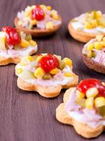 Tasty small appetizer photo