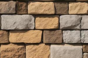 natural stone wall texture, background for design photo