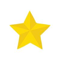 stars customer product rating review flat icon for apps and websites vector