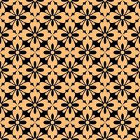 Vector vintage damask pattern design.