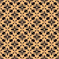 Vector vintage damask pattern design.