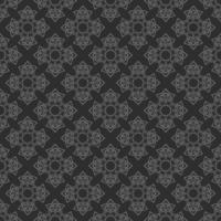 Seamless elegant damask pattern grey. vector