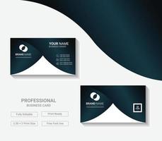 Modern Business Card Template Design for your Company vector