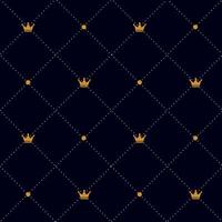 Dark Blue Background With Zigzag Pattern vector