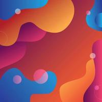 Vector Background With Colored Shapes