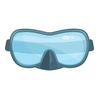 Water diving mask icon cartoon vector. Scuba swimming vector